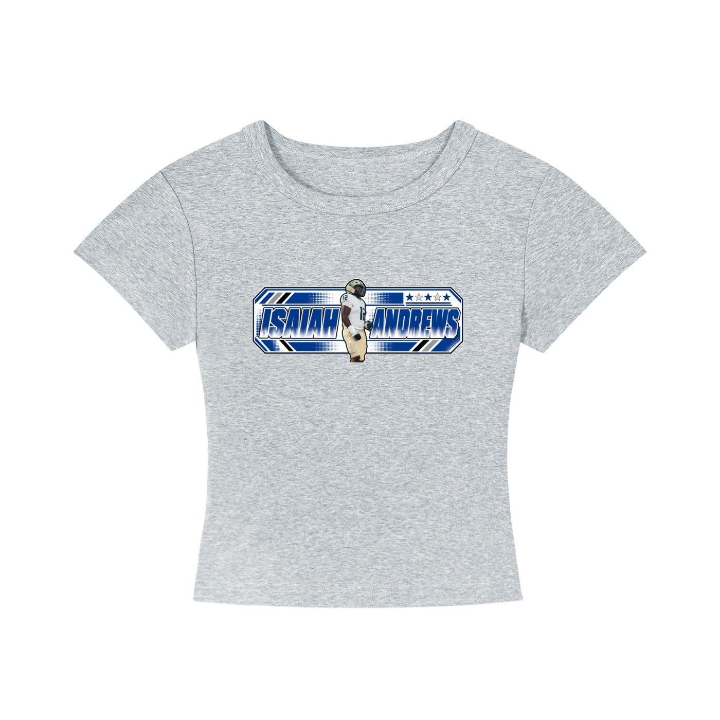 Isaiah Andrews  Women's CropTop - Image 3