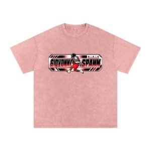 Giovonni Spann Snow Washed Oversized TEE - Image 9