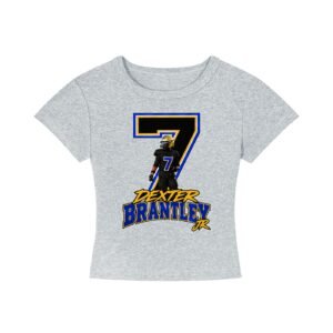 Dexter Brantley Jr, Women's CropTop - Image 3