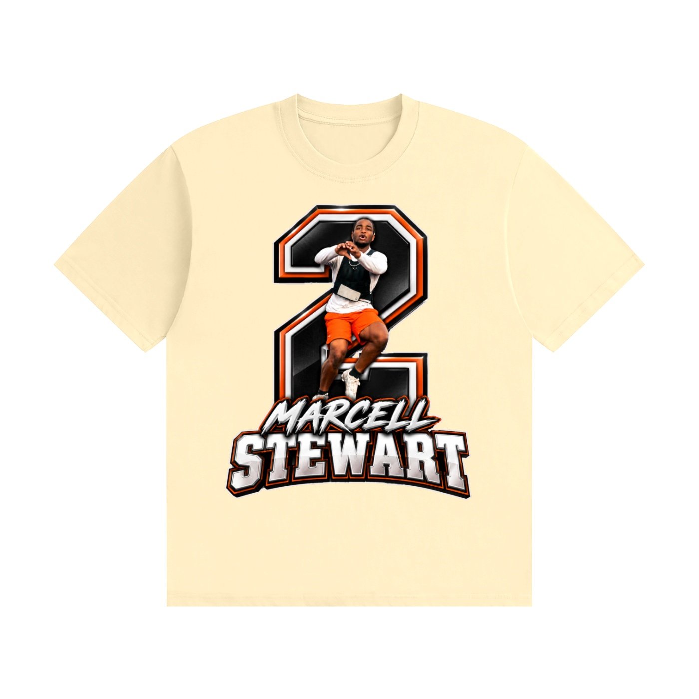 Marcell Stewart  Unisex Cotton T-Shirt - Image 3