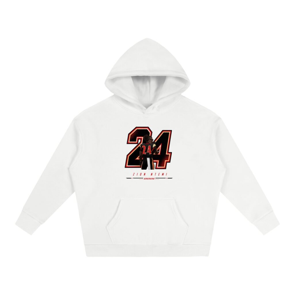 Zion Ntemi Oversize Fleeced Hoodie