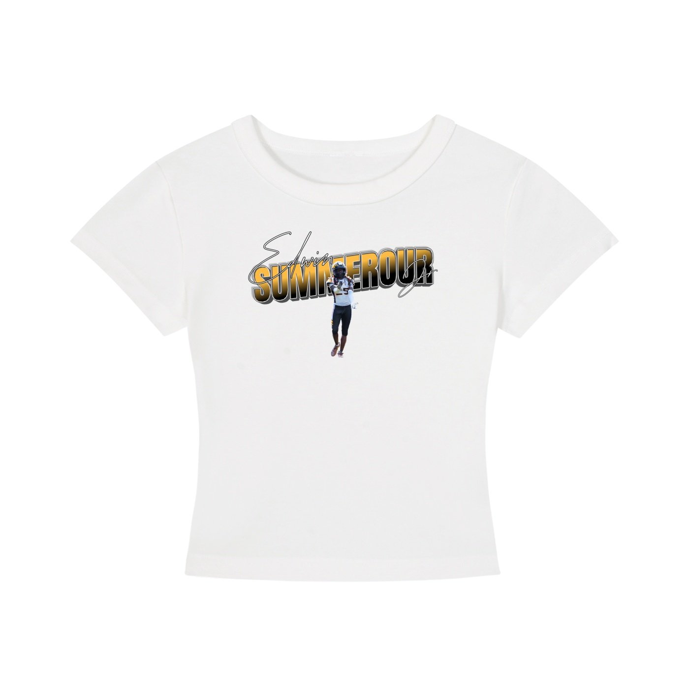 Edwin summerour jr Women's CropTop - Image 2