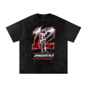 Ashtyn Owen Snow Washed Oversized TEE - Image 1