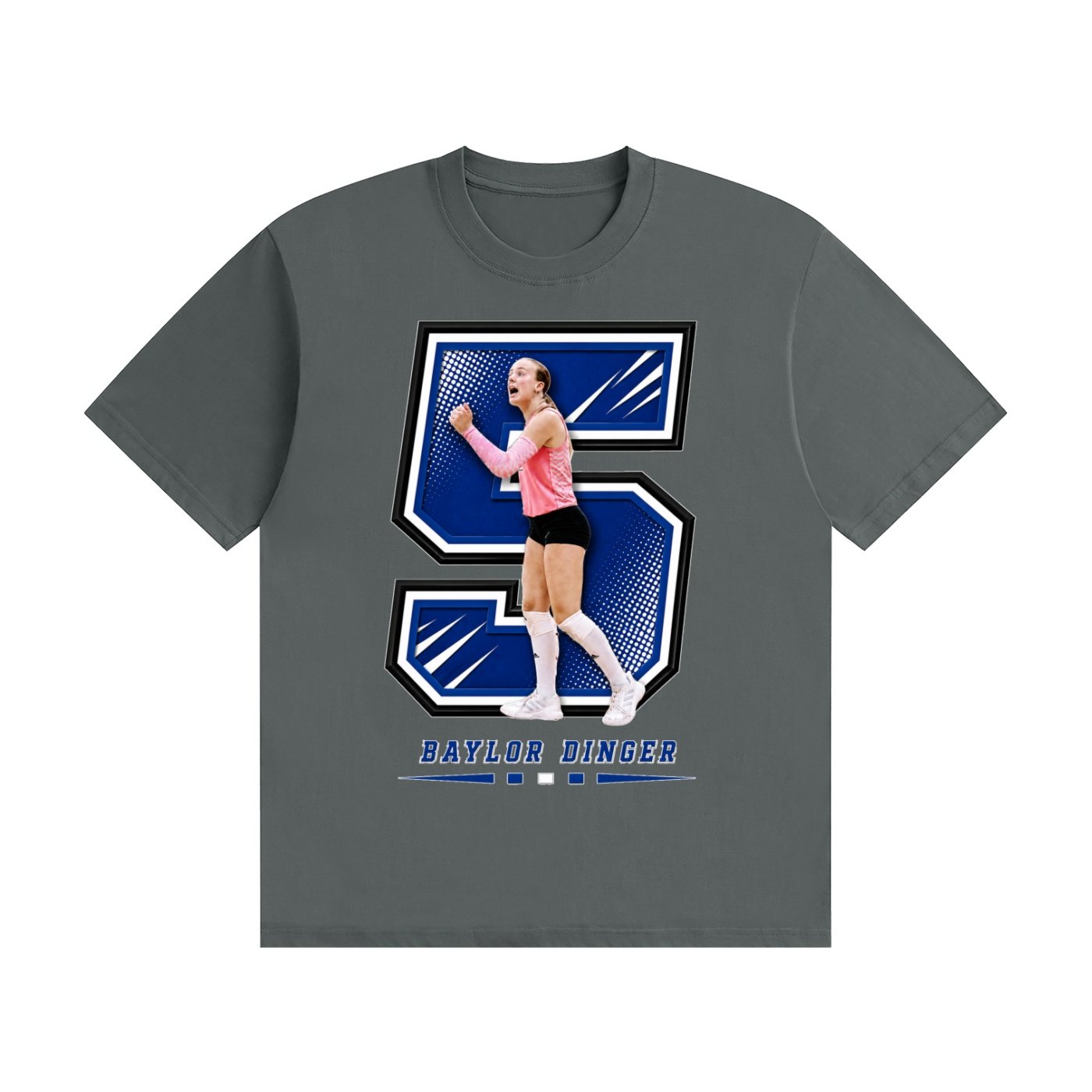 Baylor dinger Unisex Cotton T-Shirt - Image 5