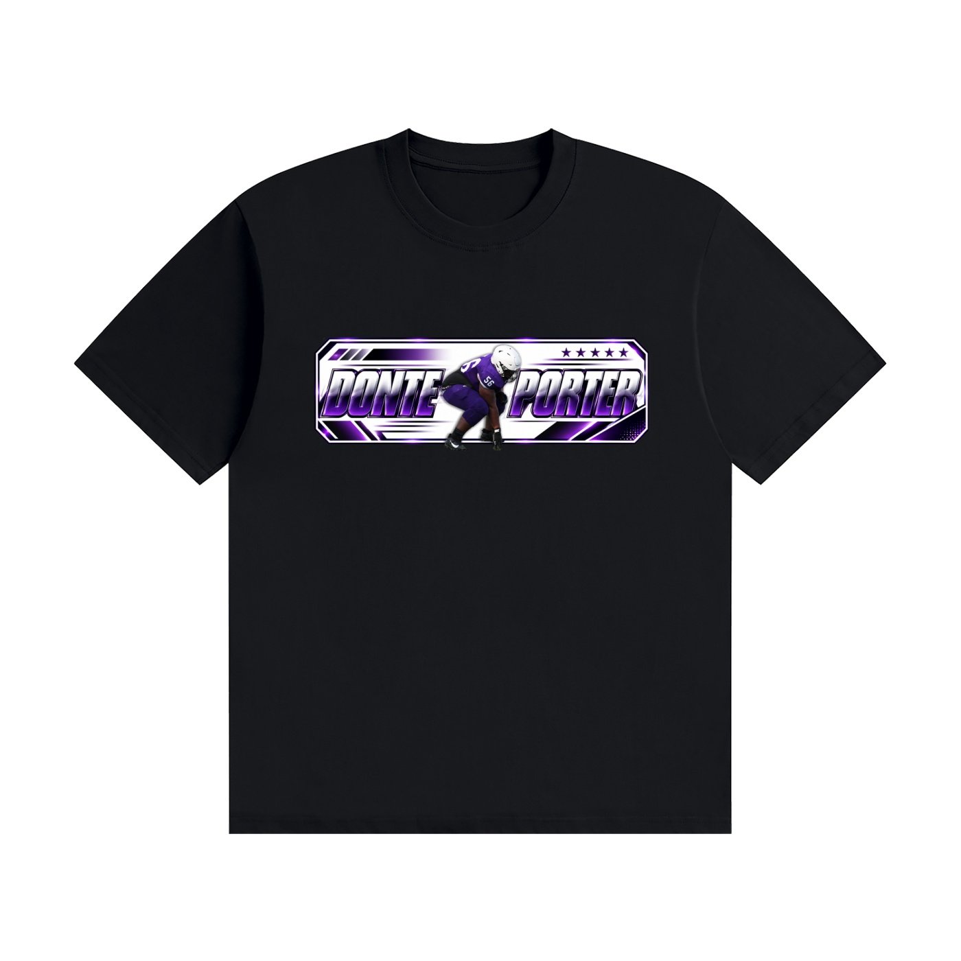 Donte Porter ll Unisex Cotton T-Shirt - Image 1