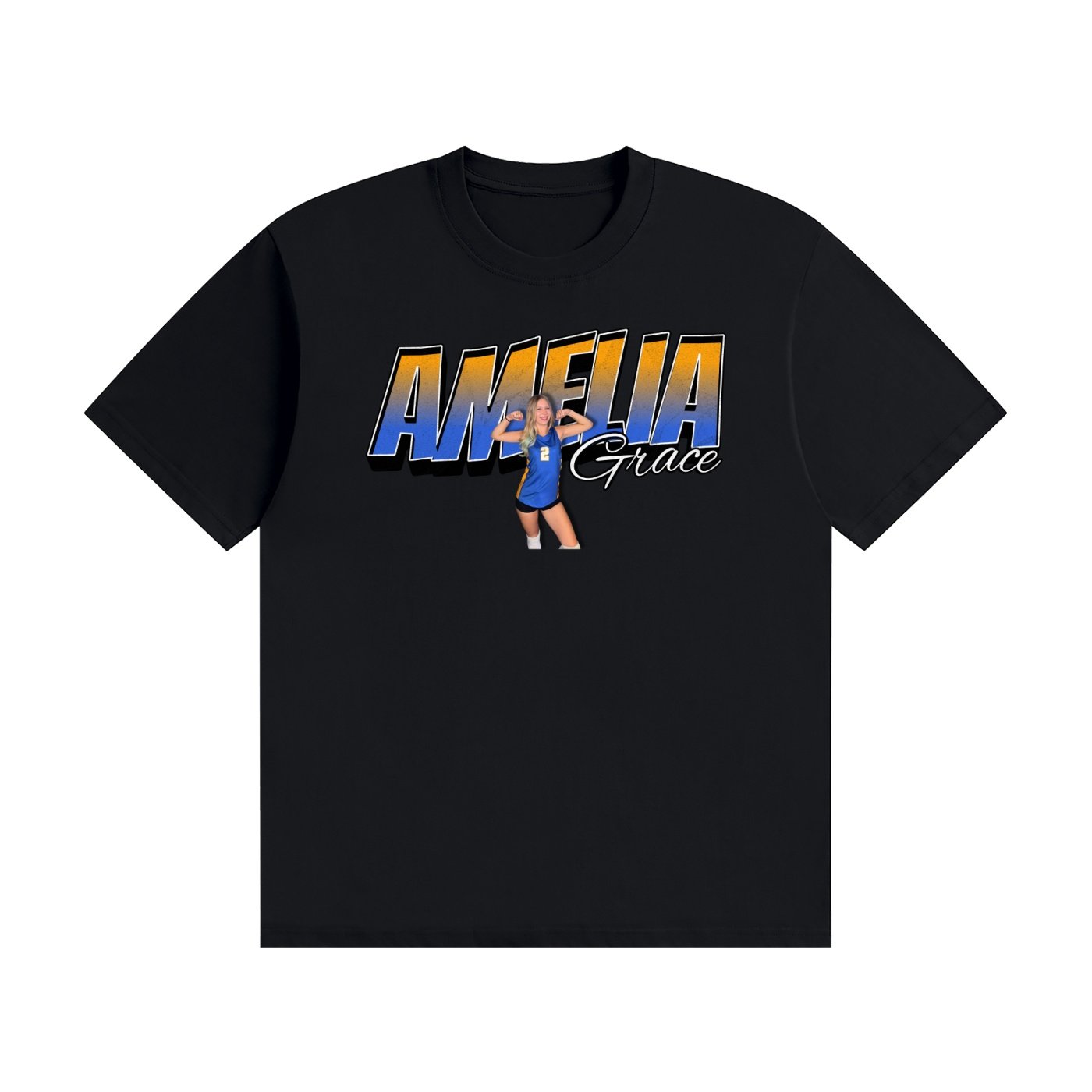 Amelia Grace Unisex Cotton T-Shirt - Image 1