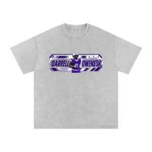 Darrell owens jr Snow Washed Oversized TEE - Image 3