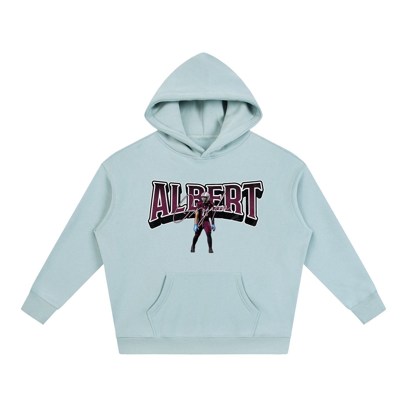 Albert Grijalva Oversize Fleeced Hoodie - Image 3