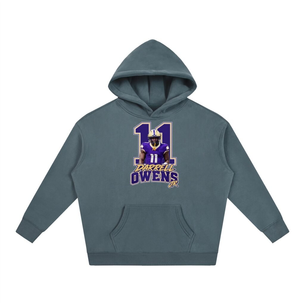 Darrell owens jr Oversize Fleeced Hoodie