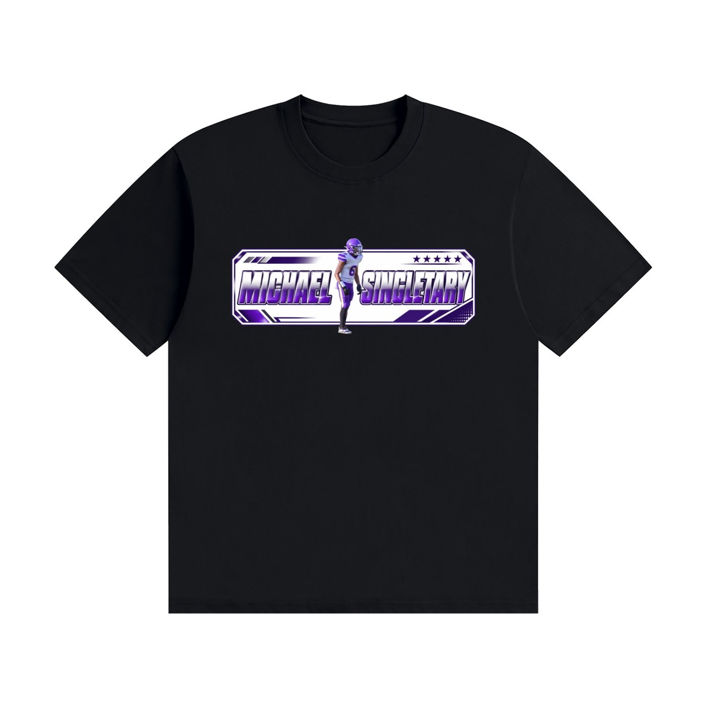 Michael Singletary Unisex Cotton T-Shirt - Image 1