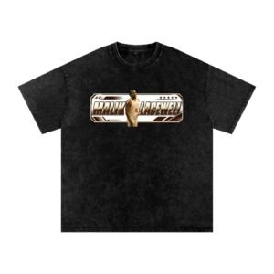 Malik Lacewell Snow Washed Oversized TEE - Image 1