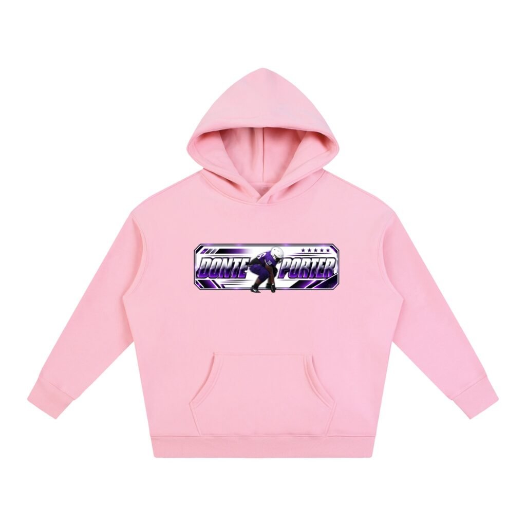 Donte Porter ll Oversize Fleeced Hoodie