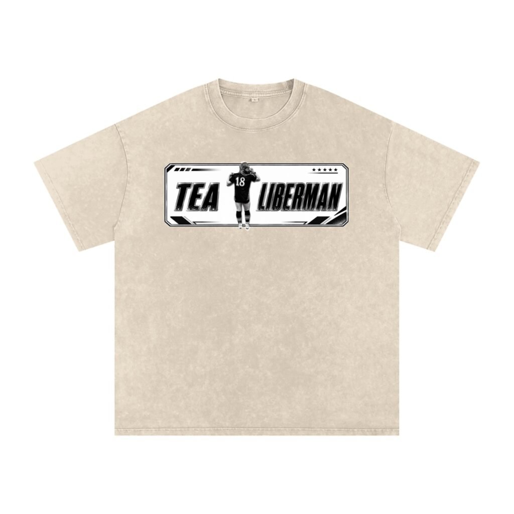Tèa Liberman Snow Washed Oversized TEE