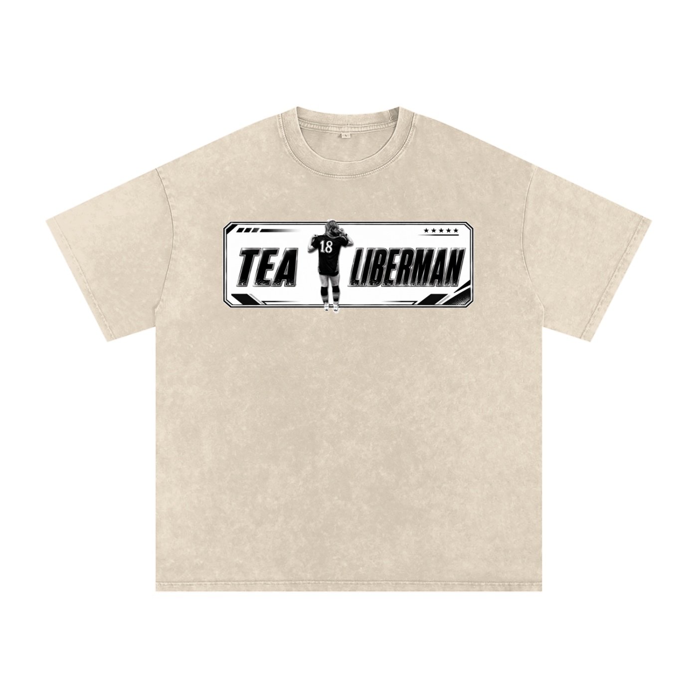 Tèa Liberman Snow Washed Oversized TEE - Image 2