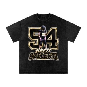 brett szelenyi Snow Washed Oversized TEE - Image 1