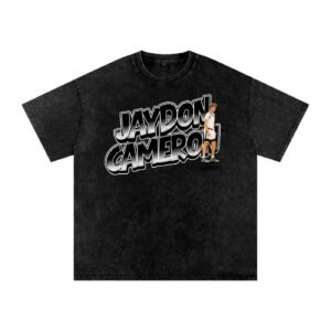 Jaydon Cameron Snow Washed Oversized TEE - Image 1
