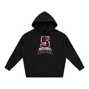 Nathaniel Flores Oversize Fleeced Hoodie - Image 1