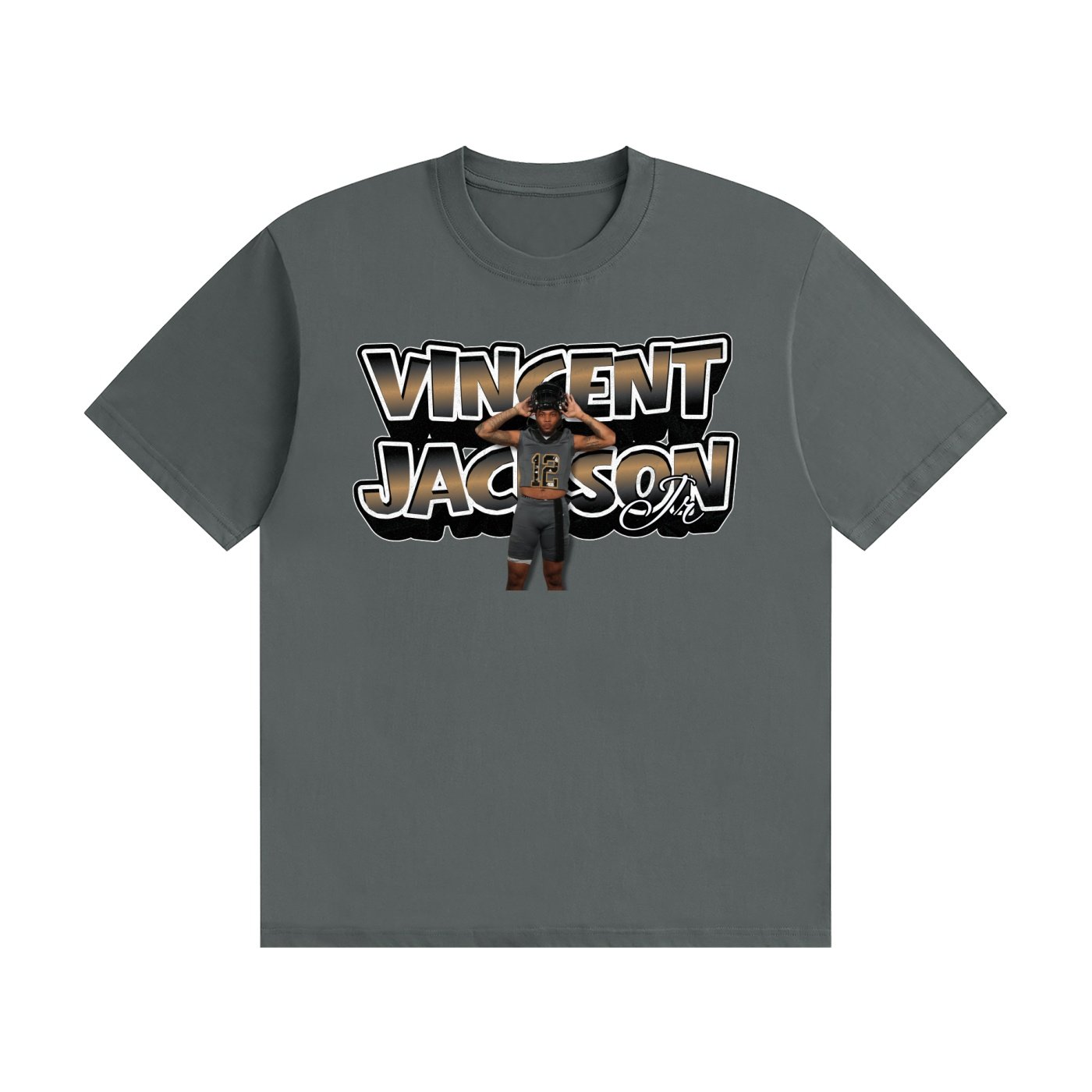 Vincent Jackson Jr Unisex Cotton T-Shirt - Image 5