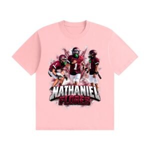 Nathaniel Flores Unisex Cotton T-Shirt - Image 4