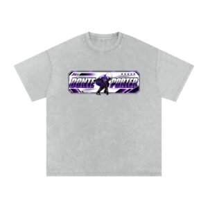 Donte Porter ll Snow Washed Oversized TEE - Image 3