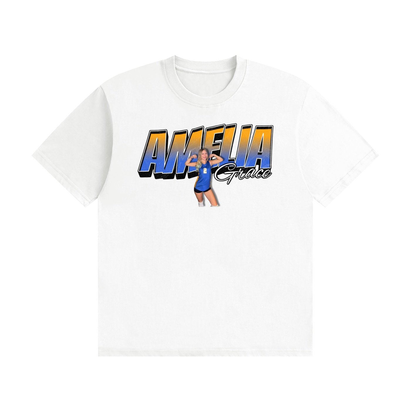 Amelia Grace Unisex Cotton T-Shirt - Image 2