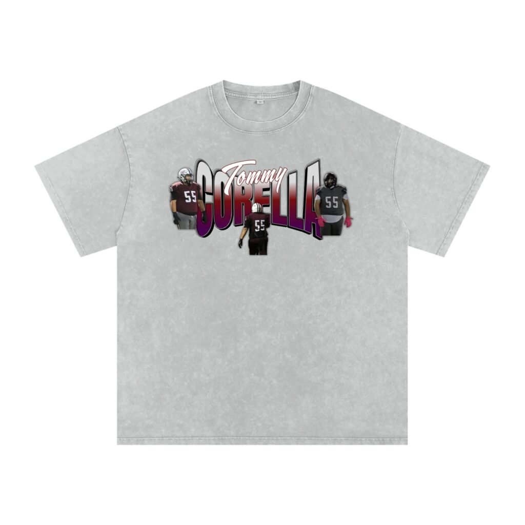 Tommy Corella Snow Washed Oversized TEE