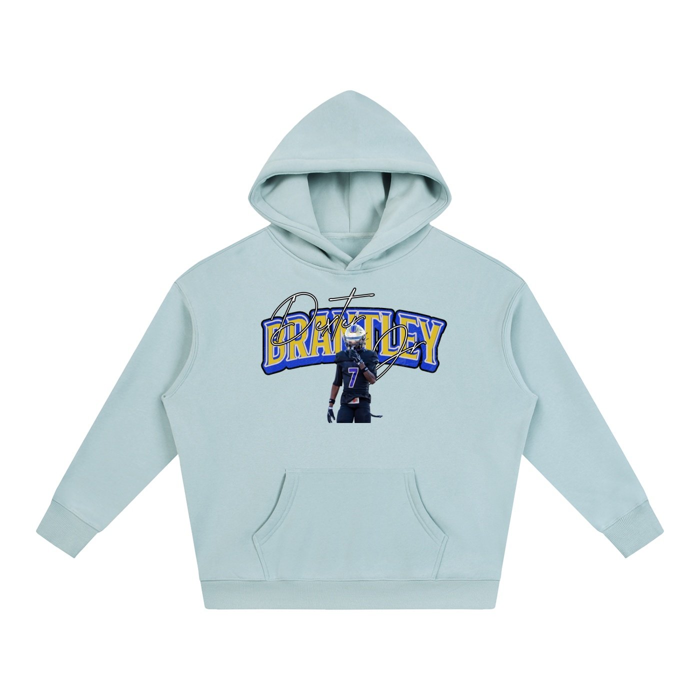 Dexter Brantley Jr, Oversize Fleeced Hoodie - Image 3