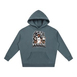 Cody Ferrin  Oversize Fleeced Hoodie - Image 4