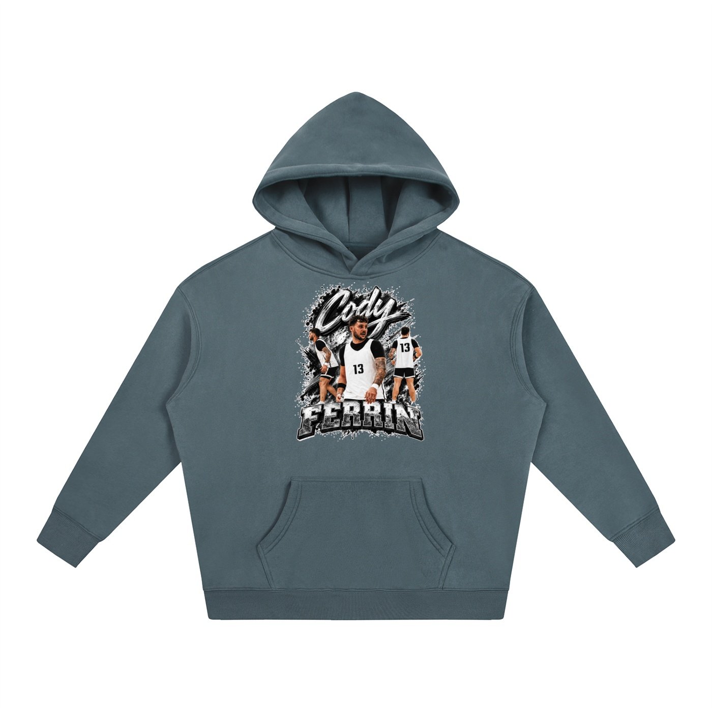 Cody Ferrin  Oversize Fleeced Hoodie - Image 4