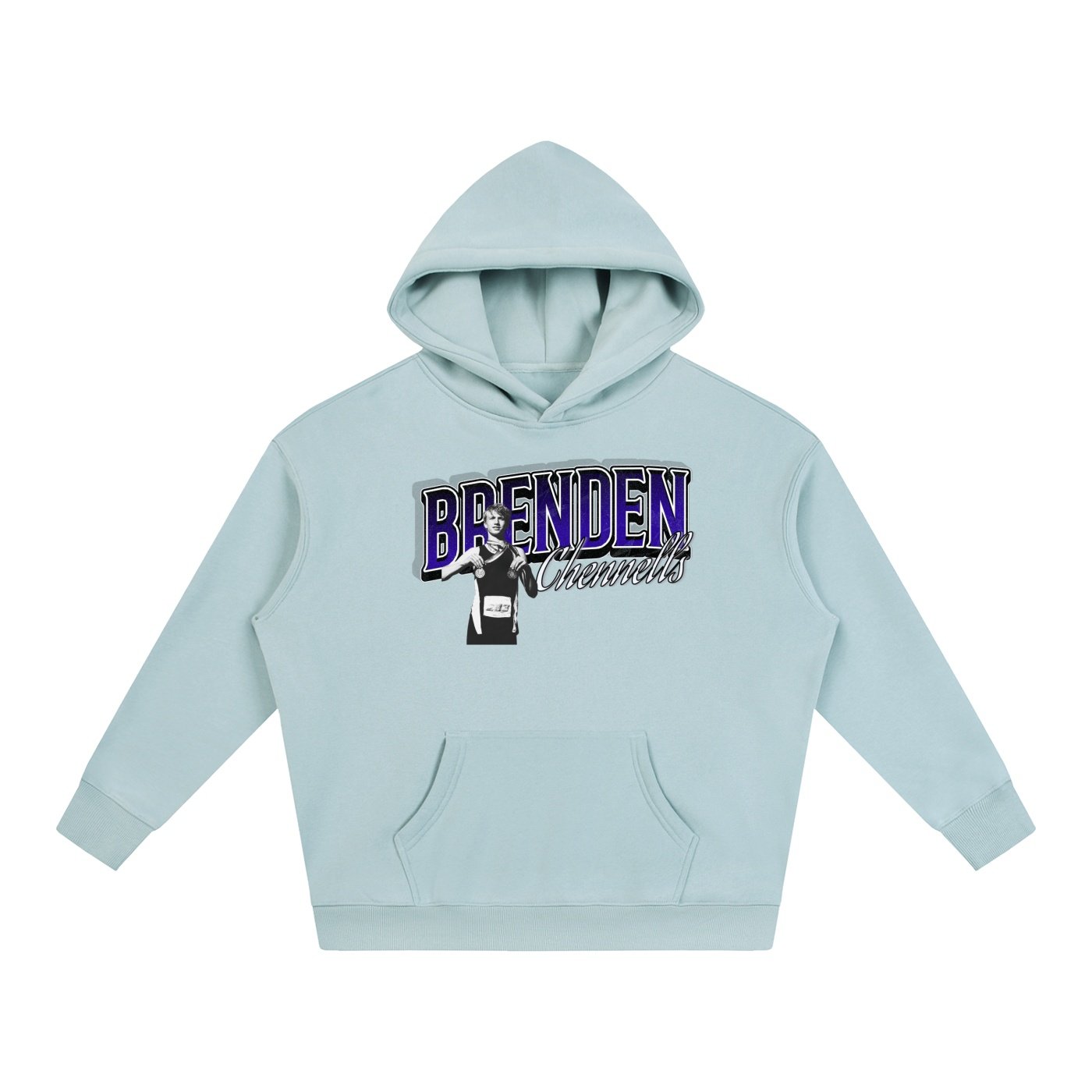 Brenden Chennells Oversize Fleeced Hoodie - Image 3