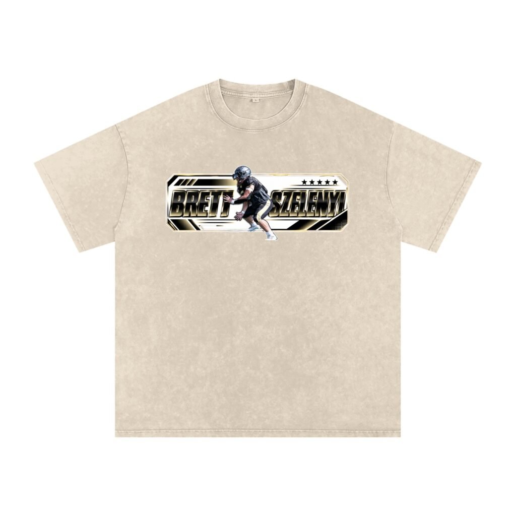 brett szelenyi Snow Washed Oversized TEE
