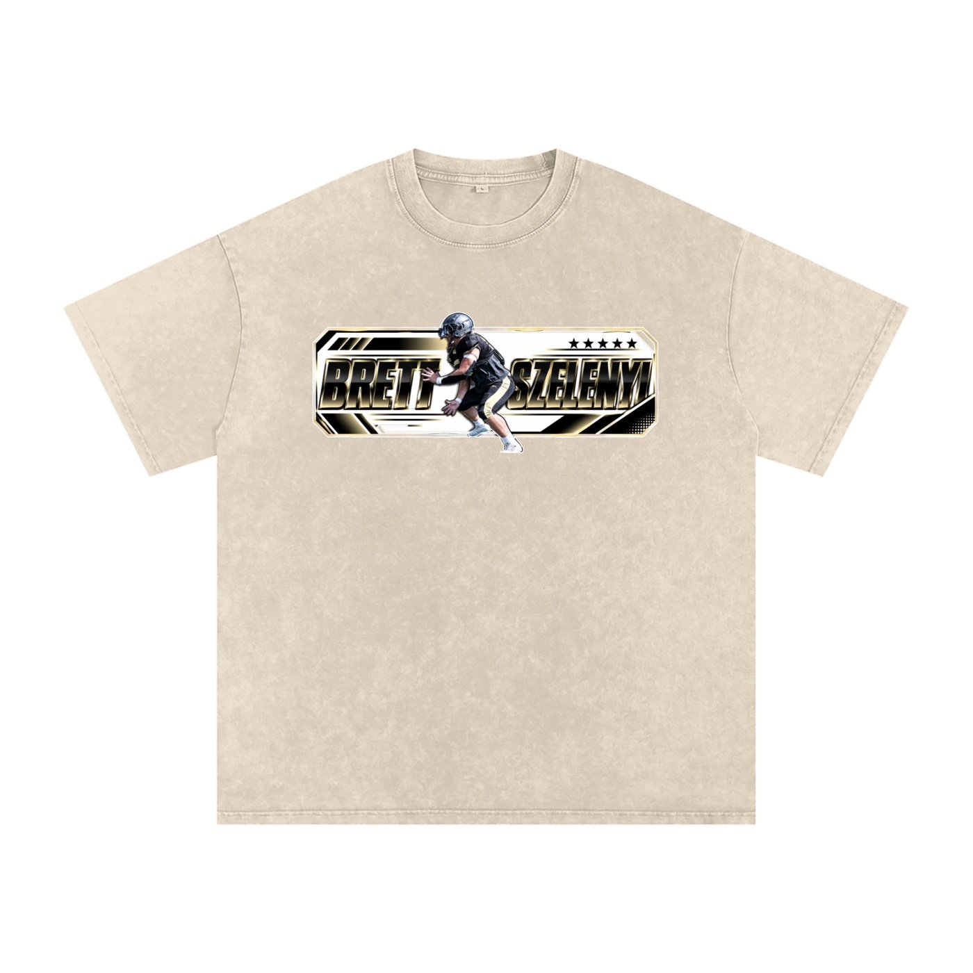brett szelenyi Snow Washed Oversized TEE - Image 2