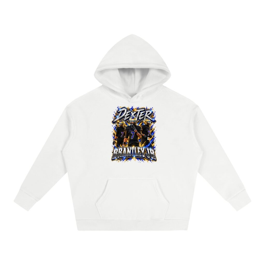 Dexter Brantley Jr, Oversize Fleeced Hoodie
