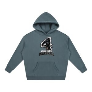 kaymen marshall Oversize Fleeced Hoodie - Image 4