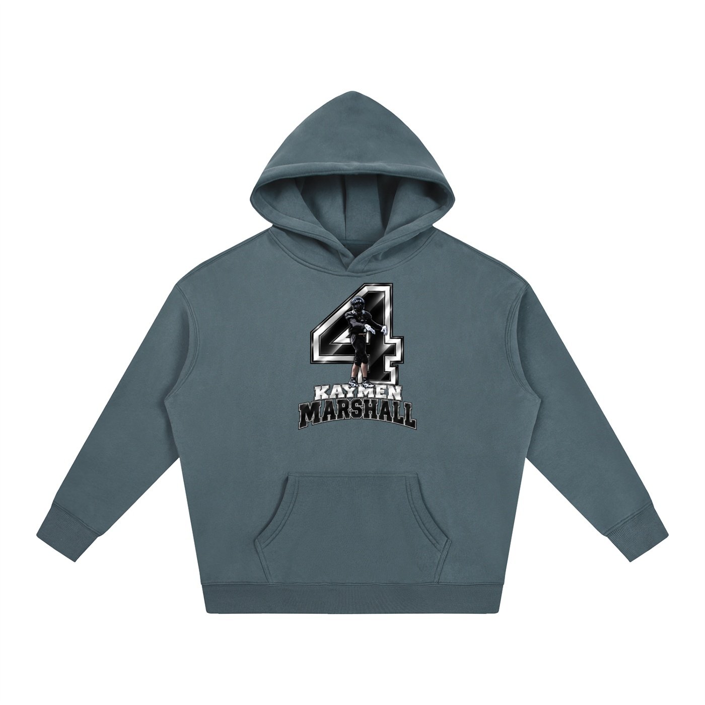 kaymen marshall Oversize Fleeced Hoodie - Image 4