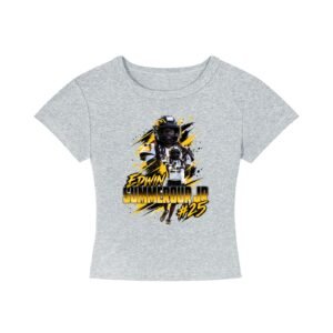 Edwin summerour jr Women's CropTop - Image 3