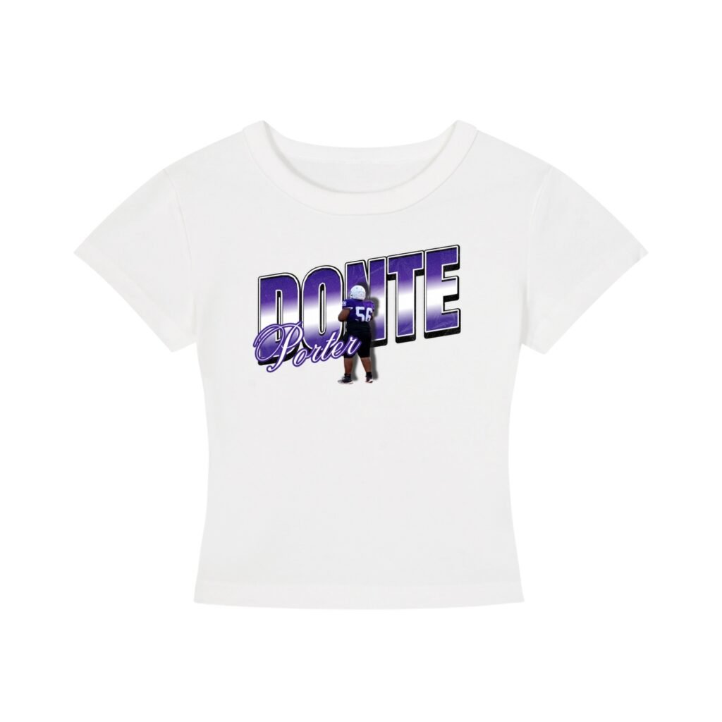Donte Porter ll Women's CropTop