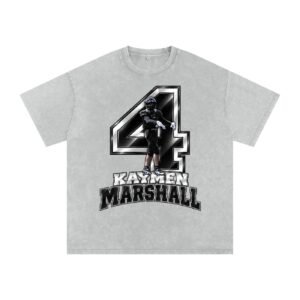 kaymen marshall Snow Washed Oversized TEE - Image 3