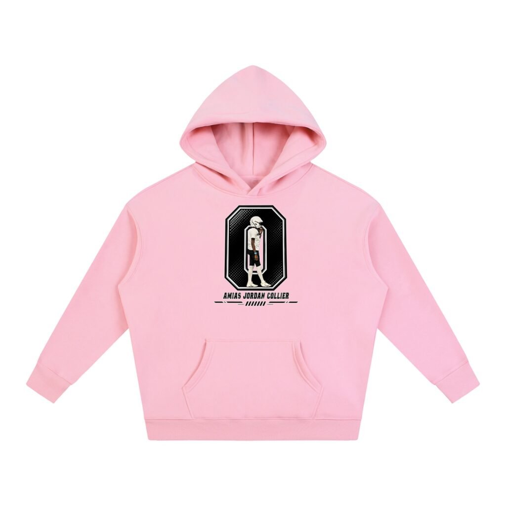 Amias Jordan collier Oversize Fleeced Hoodie