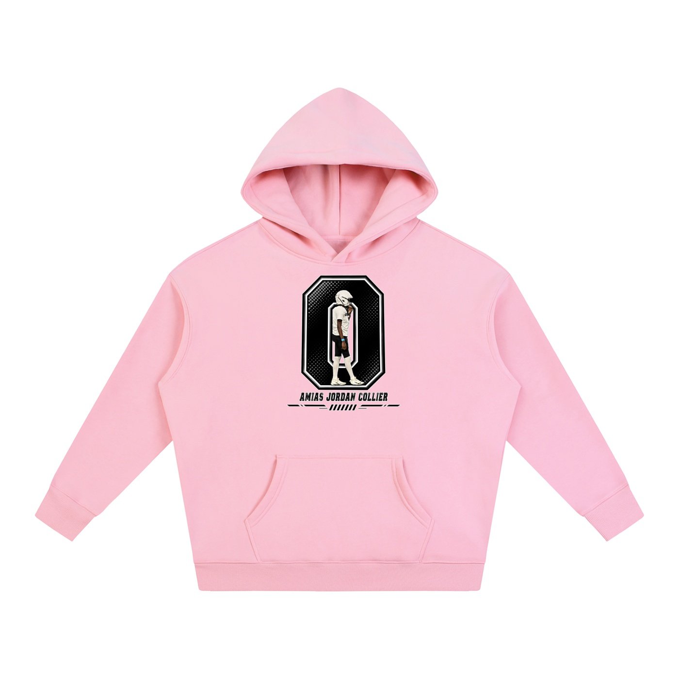 Amias Jordan collier Oversize Fleeced Hoodie - Image 5
