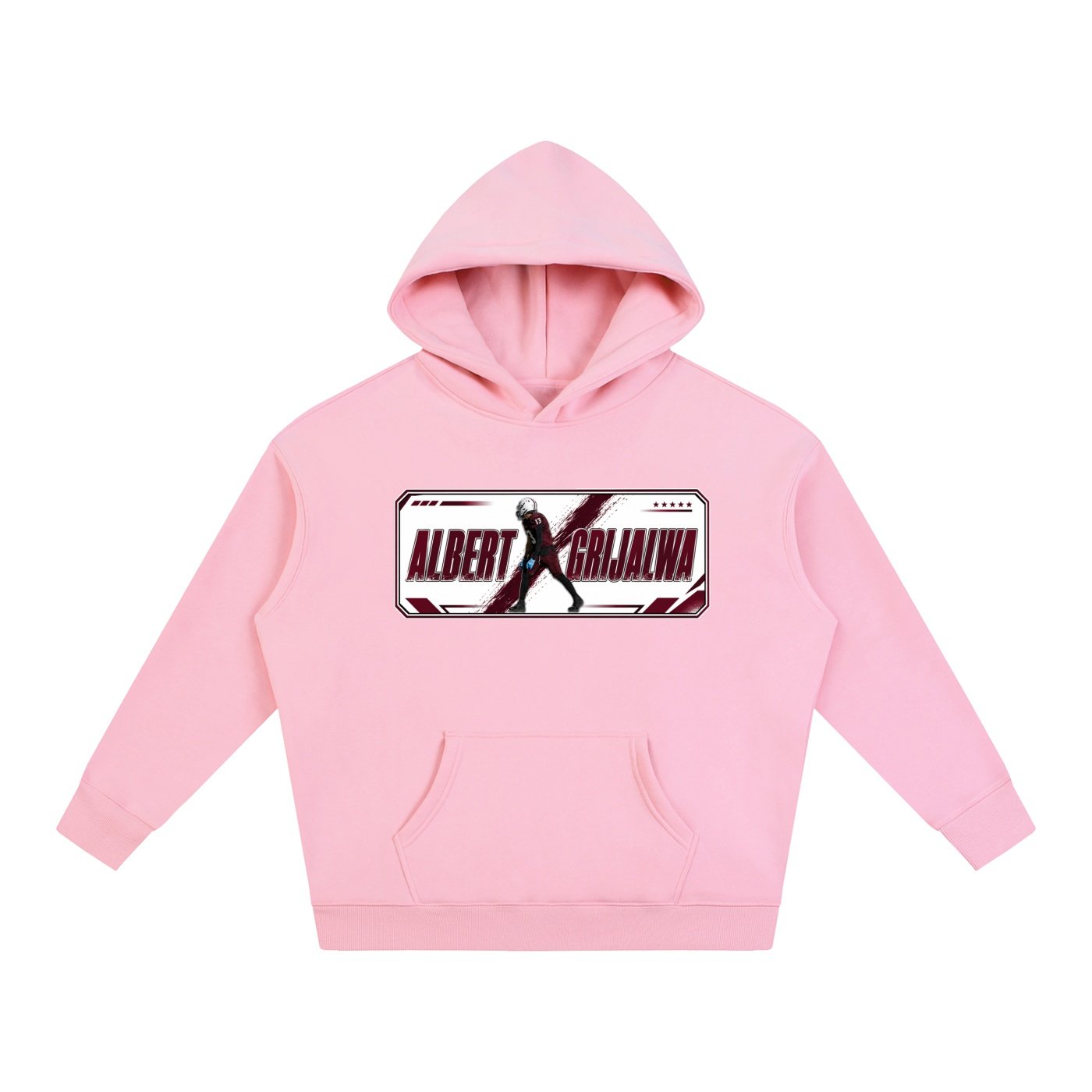 Albert Grijalva Oversize Fleeced Hoodie - Image 5
