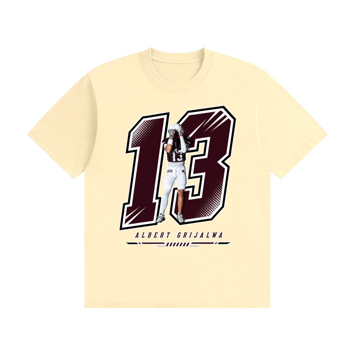 Albert Grijalva Unisex Cotton T-Shirt - Image 3