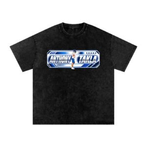 Anthony Takla Snow Washed Oversized TEE - Image 1
