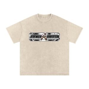 Jeremiah Robertson  Snow Washed Oversized TEE - Image 3