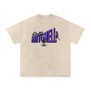Darius Mitchell Snow Washed Oversized TEE - Image 2