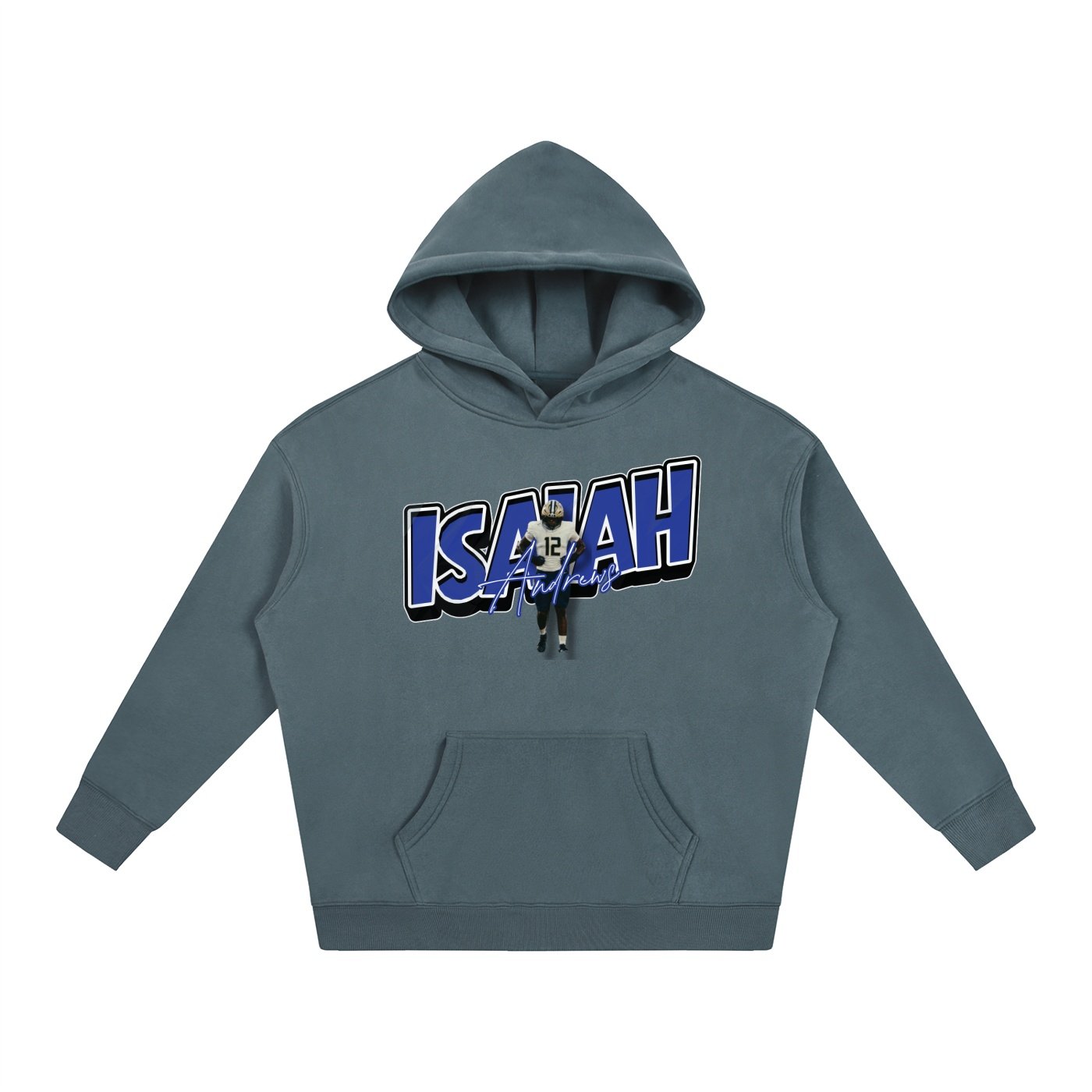 Isaiah Andrews  Oversize Fleeced Hoodie - Image 4