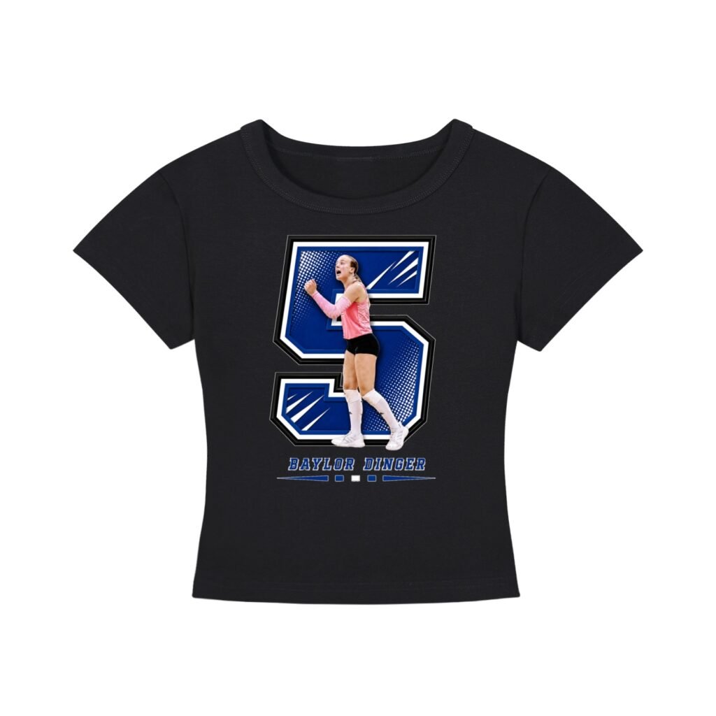 Baylor dinger Women's CropTop