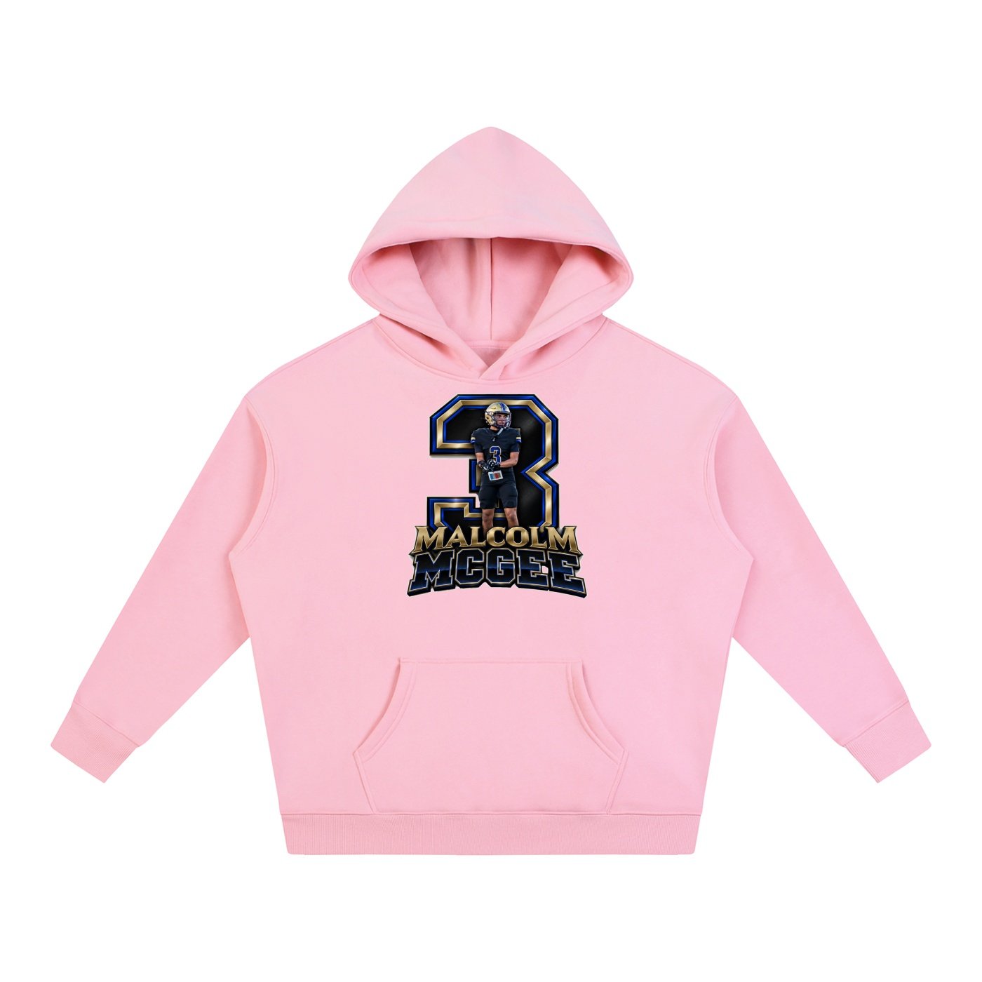 Malcolm McGee Oversize Fleeced Hoodie - Image 5