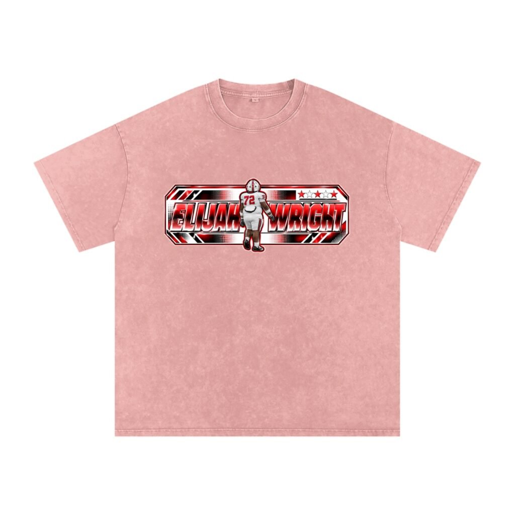 Elijah Wright  Snow Washed Oversized TEE