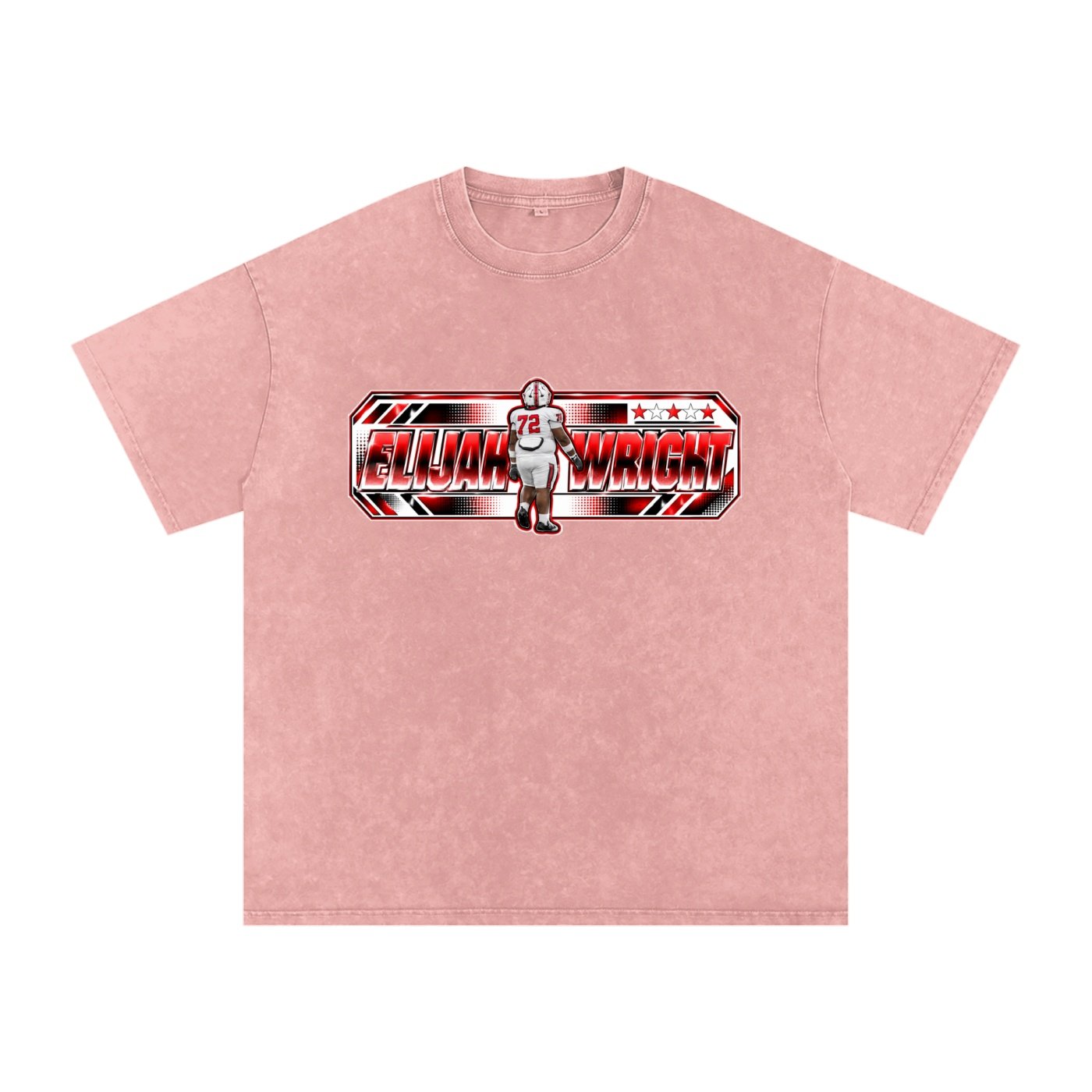 Elijah Wright  Snow Washed Oversized TEE - Image 5